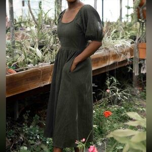 Little Cottonwood Gauze Brook Dress NWT